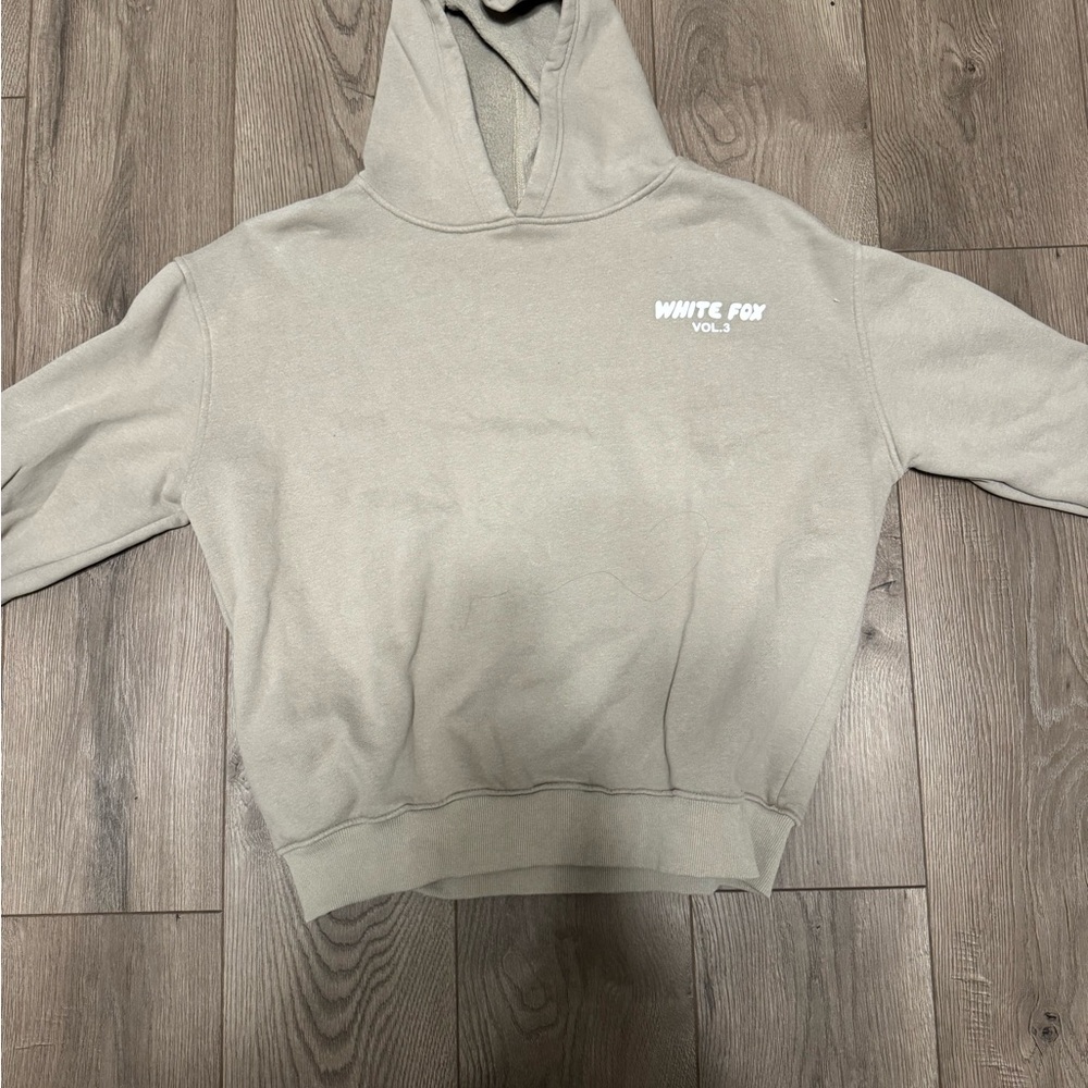 White Fox Boutique Cream Hoodie